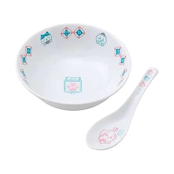 Amazon.co.jp: ちいかわ ちいかわ飯店 ラーメンどんぶり＆レンゲ